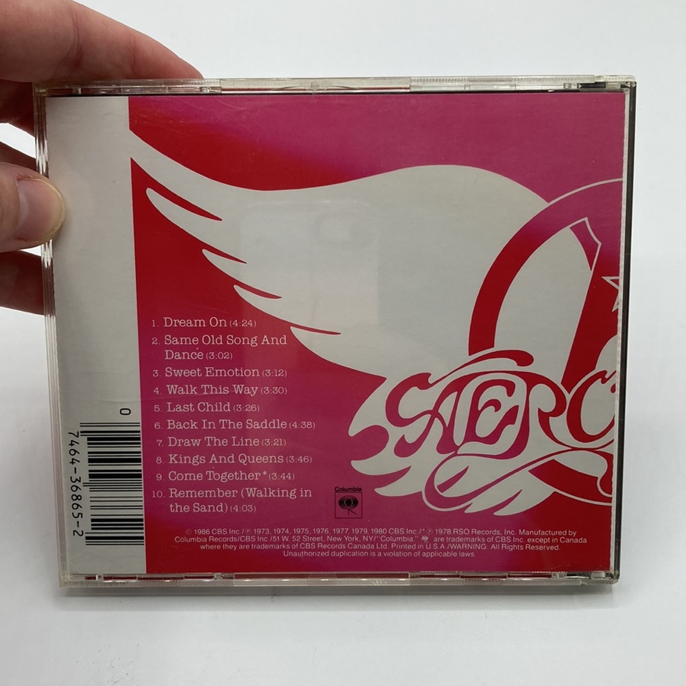 Aerosmith's Greatest Hits CD - Picture 4 of 4